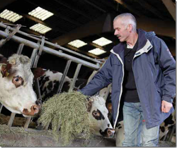 La ferme de Hubert et Stéphanie ANGOT.